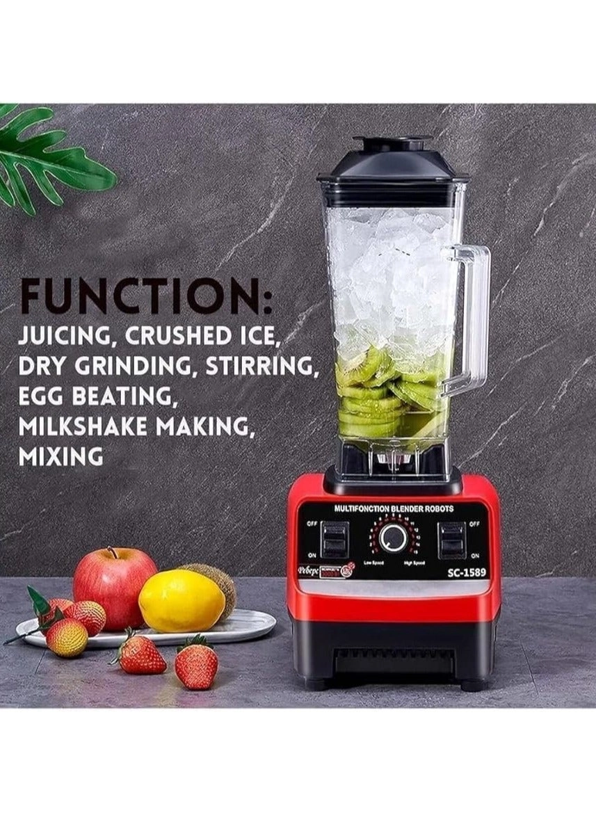 SC-1589 - 2 in 1 Multi-Purpose Blender and Food Processor Unbreakable Jug 700ml Chopper