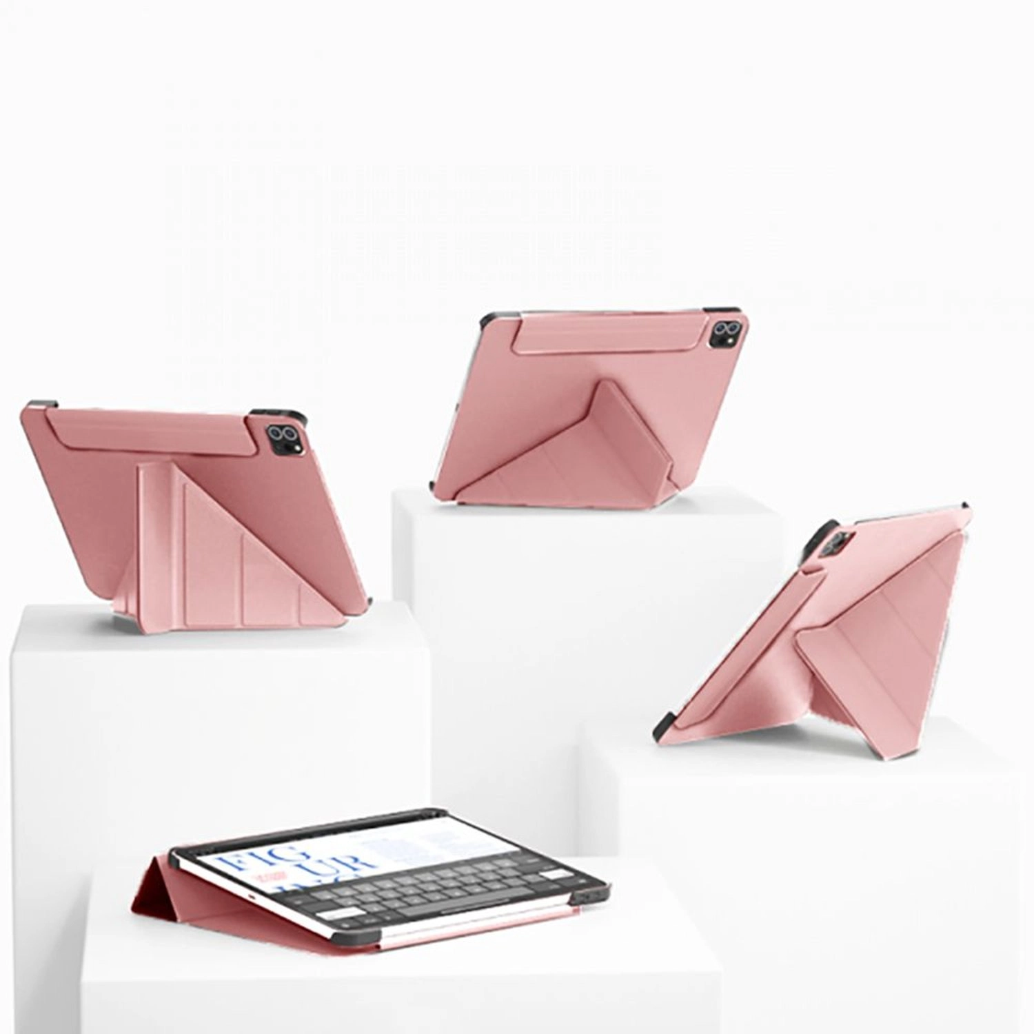 Tri-fold Folio Case with Pencil Slot for iPad 10.2-inch