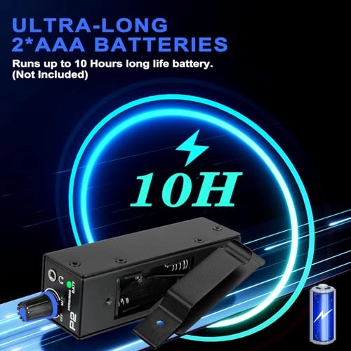 P2 - Portable In Ear Monitor Amplifier XLR/TRS 3.5mm Output