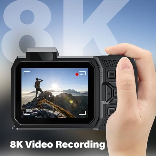 8K UHD 70MP Digital Camera