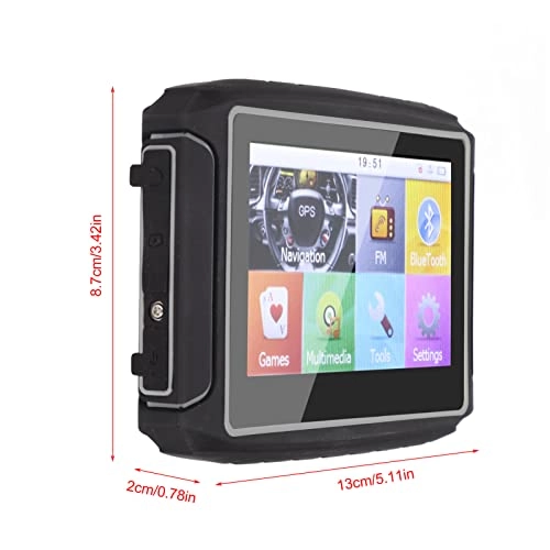 G-P-S Navigator for Motorcycles Germany Map FGGZBDLFF - 4.3 inch