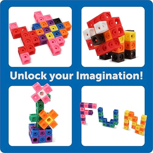 Math link Cubes Activity Set - 5+ Years 100 piece(s)