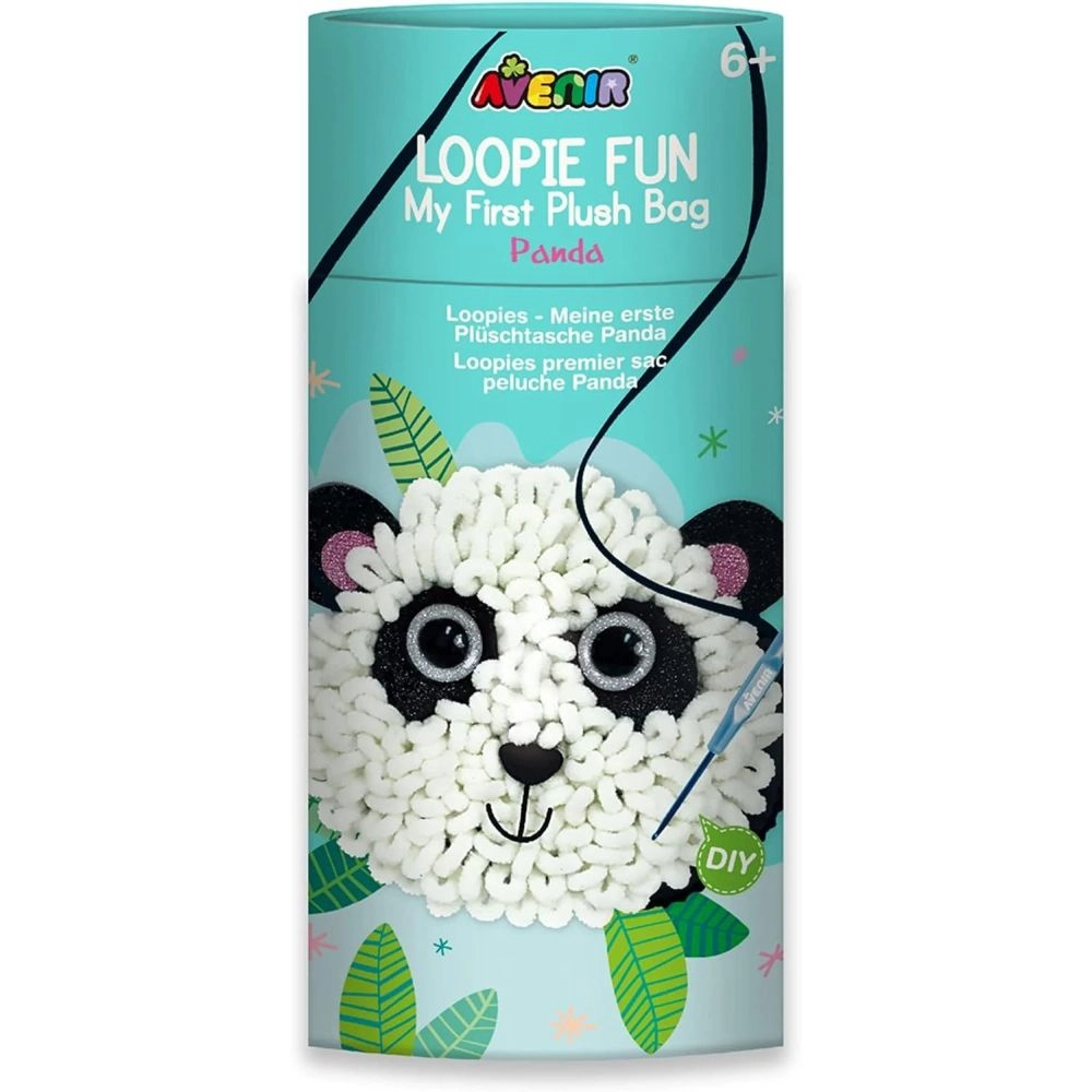 Avenir Loopie Fun My First Plush Bag Sewing Kit - 25 cm