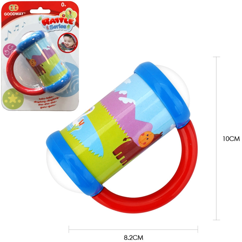 Baby Teether Rattle Shaker Toy - Suitable for 0 month and above Easy to grip