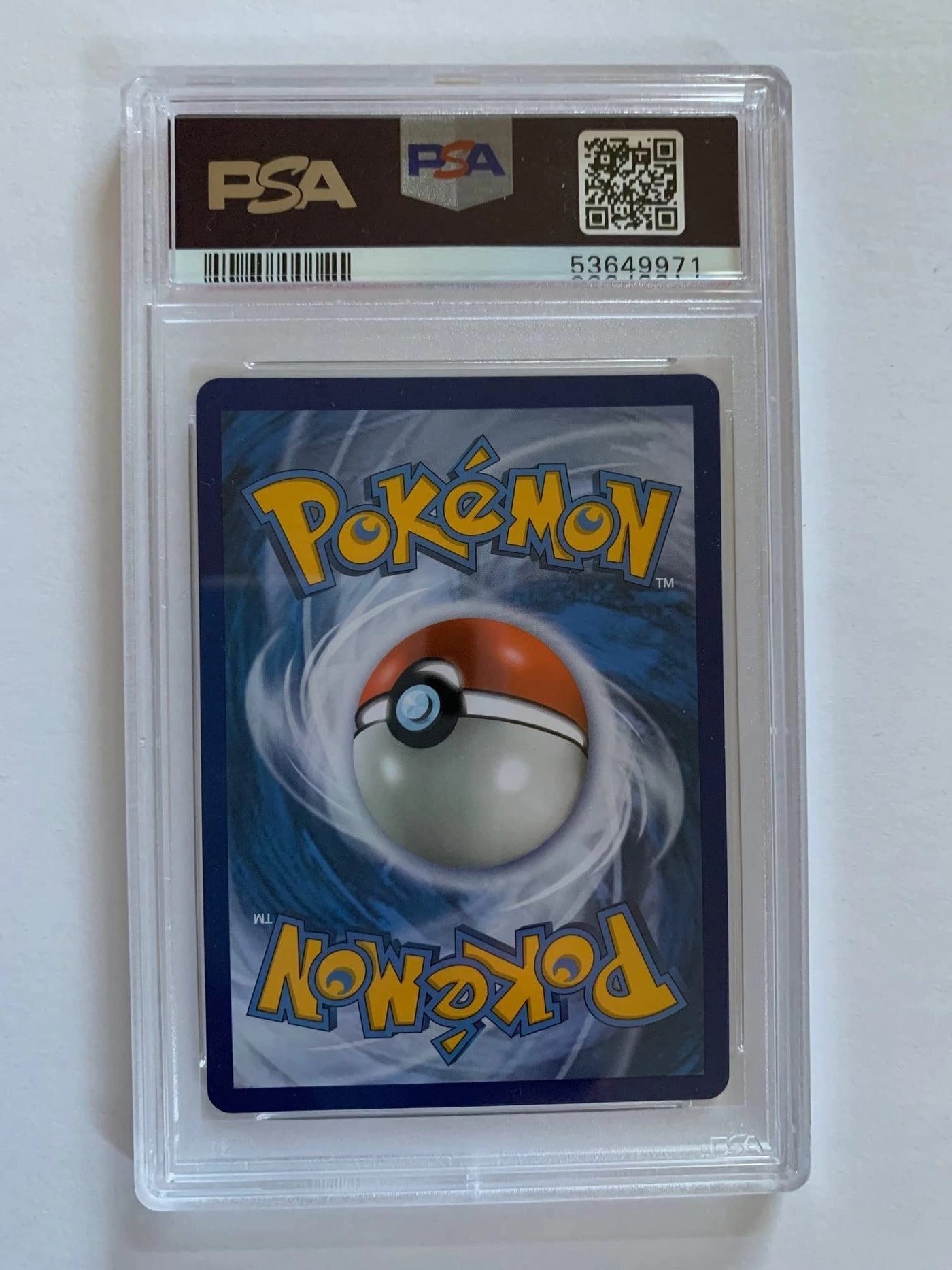 PSA Graded and Authenticated Encased Card