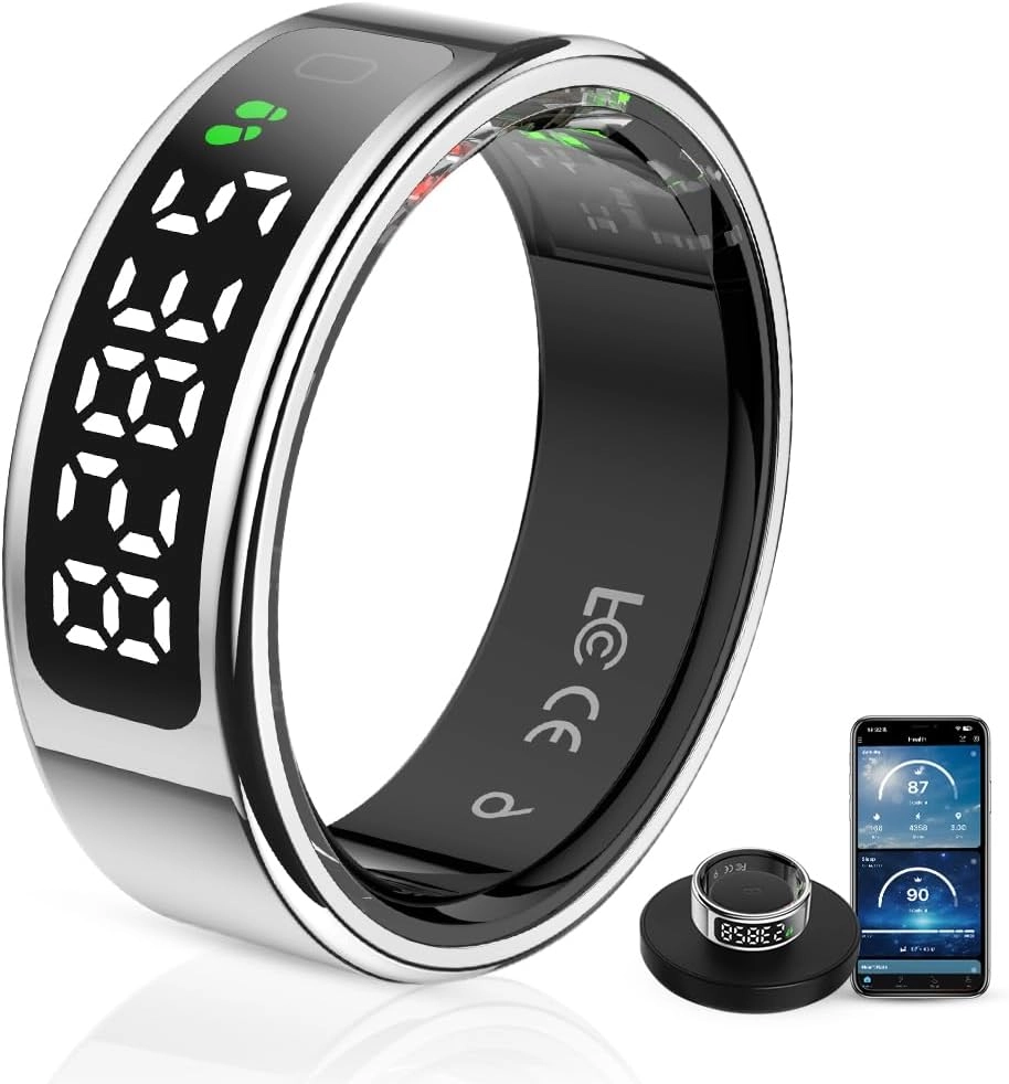 LCD Display Smart Ring - 13