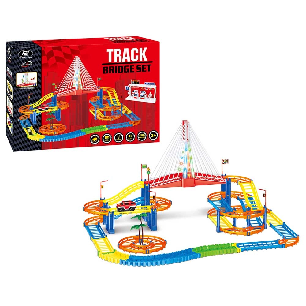 Vroom Vroom Magic Track Bridge - 106 pcs
