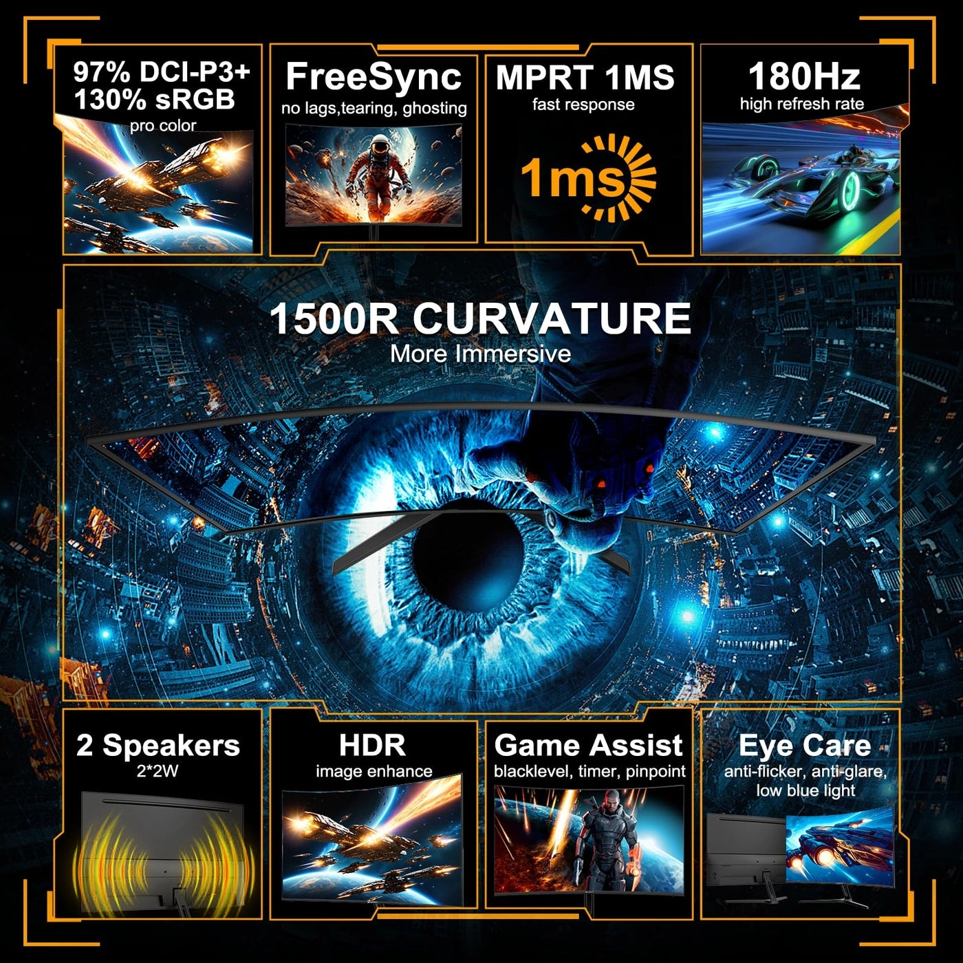 ES-G24C1 - ES-G24C1-US 24 Inch FHD 1080P