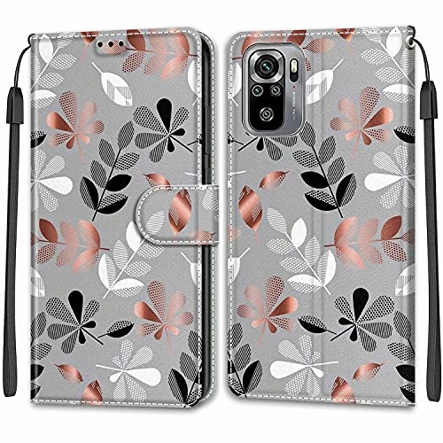 Nadoli Wallet Case Faux Leather Folio for Xiaomi Redmi Note 10 4G