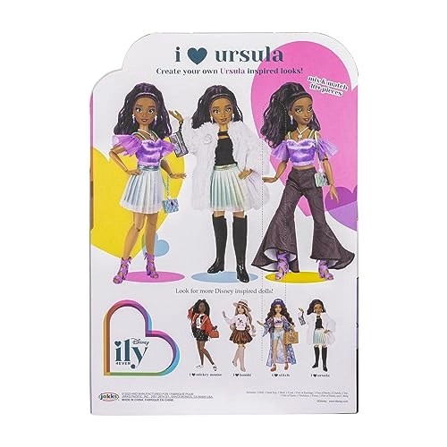 Ursula Fashion Doll - 11.5" tall 13 points of articulation Ages 6+