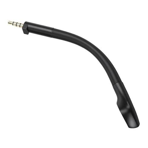 Replacement Microphone - 3.5mm-Mini-Jack Microphone Gold Plated Plug Flexible Bendable