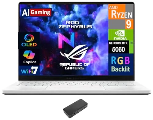 ROG Zephyrus AI 473e4692-1b1e-47f6-a4a8-21fe7306877b - 14'' Ryzen 9 270 16GB DDR5 2TB SSD + DV4K - 6X3S6U3