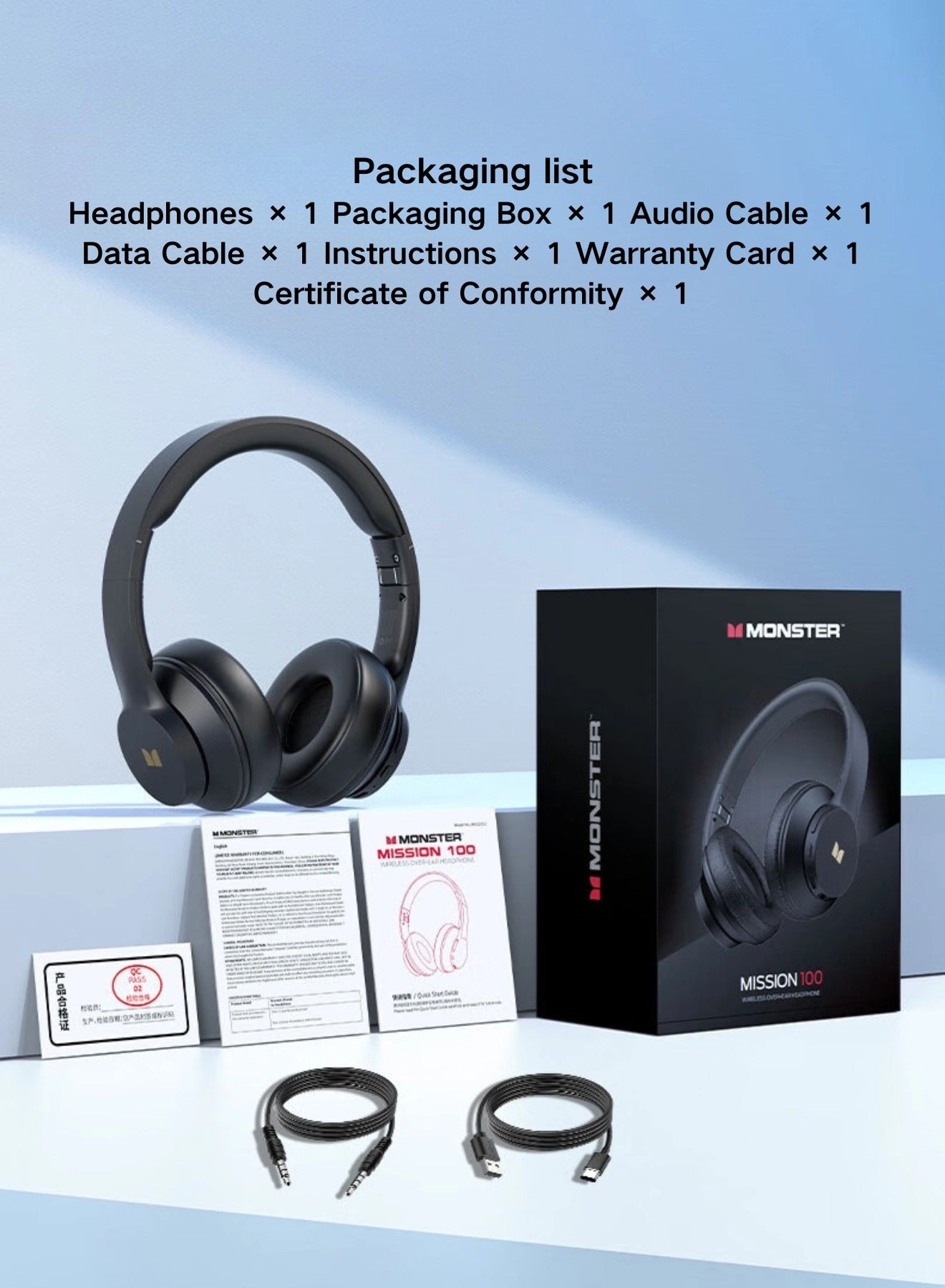 Mission 100 Wireless Headset