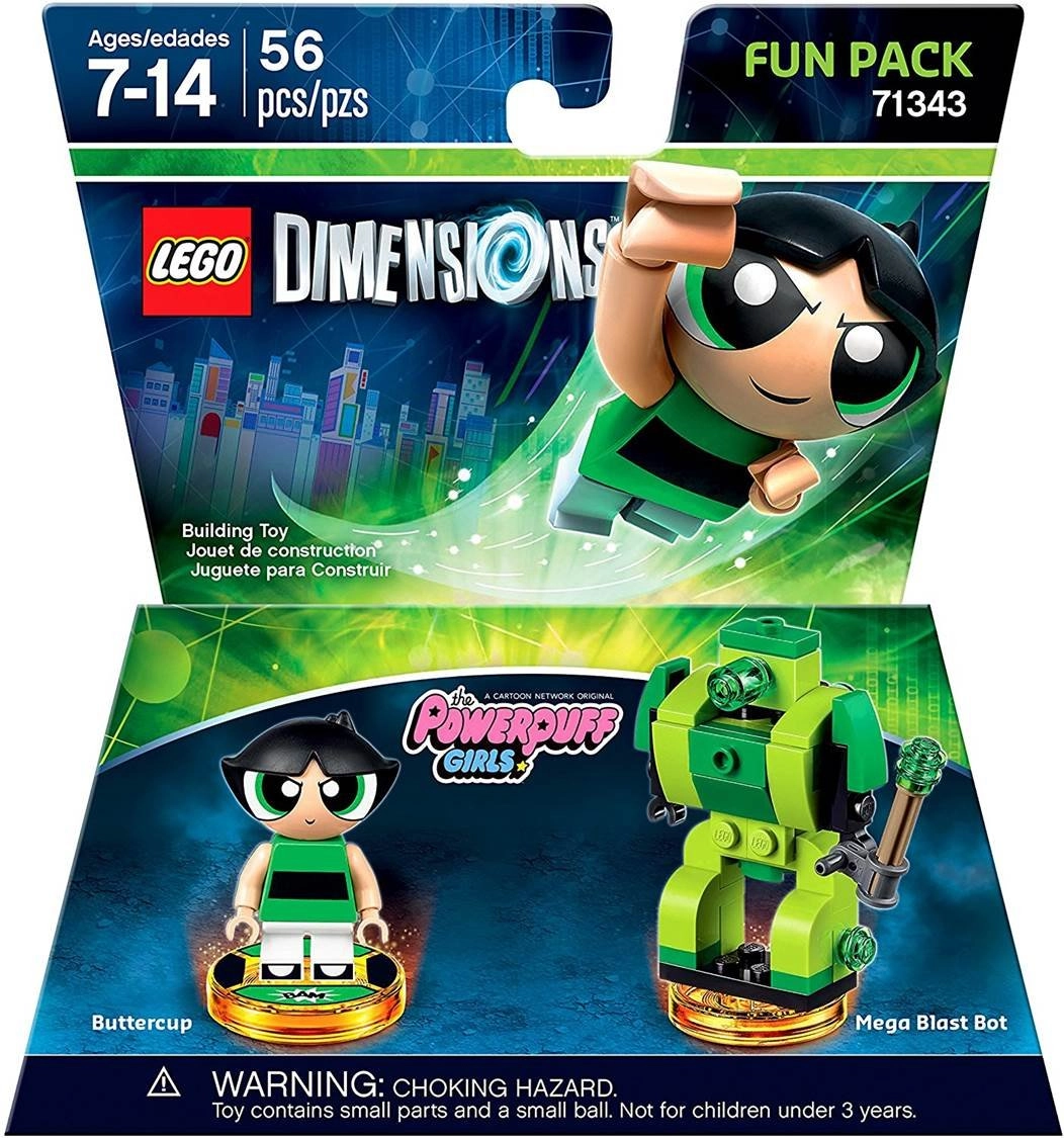 Warner Bros Lego Dimensions Powerpuff Girls Fun Pack - Video Games