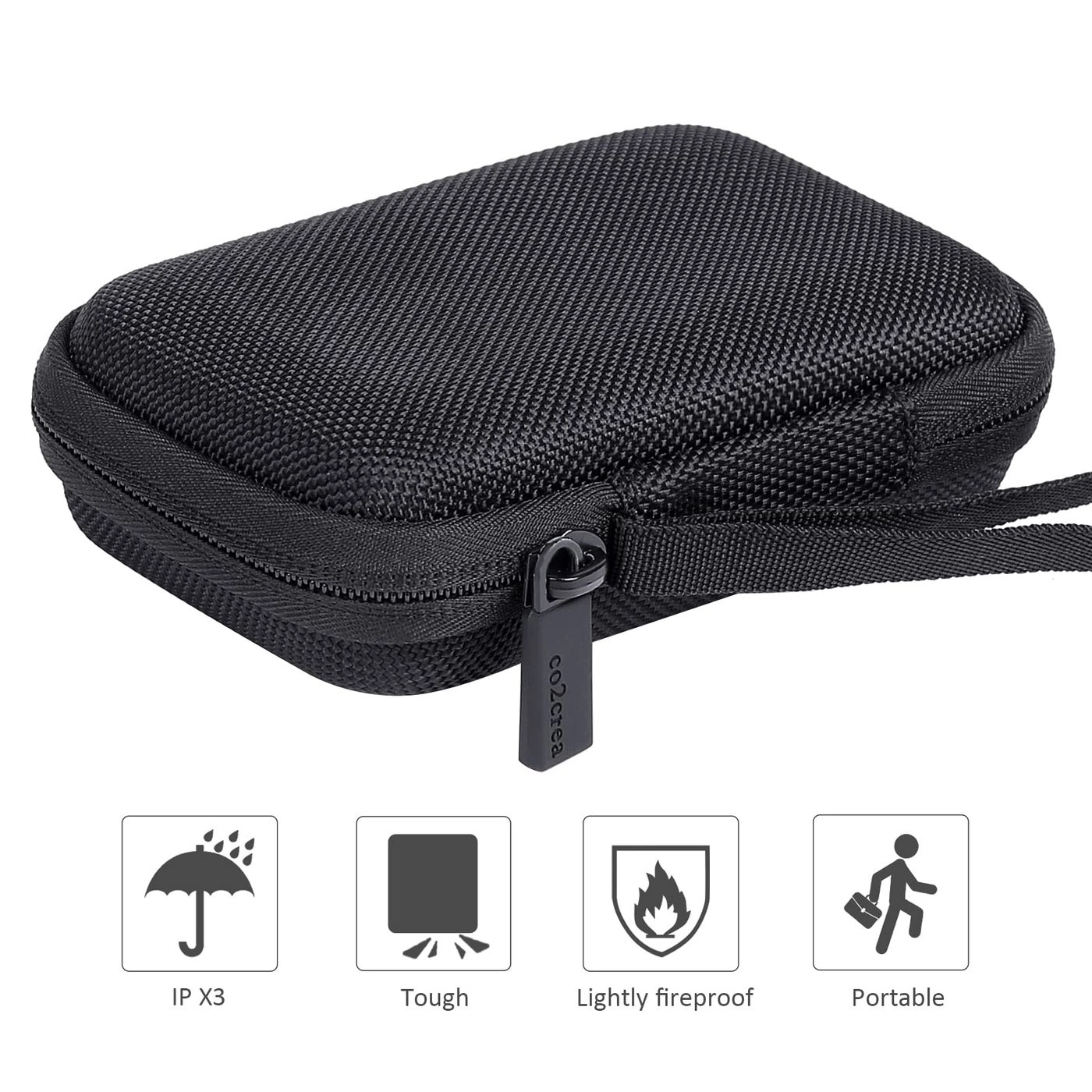 Hard Case Compatible with Samsung T7 Shield T9 Portable SSD - 1tb 2tb