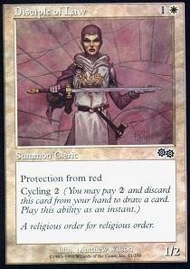 Wizards of the Coast Disciple of Law - Urza's Saga