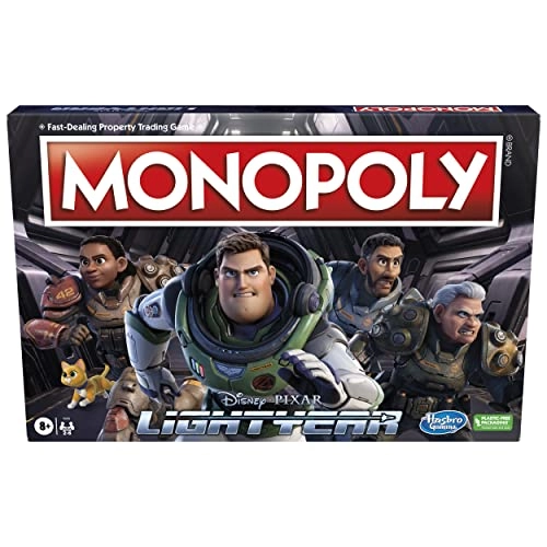 Monopoly: Disney and Pixar's Lightyear Edition - Board Game