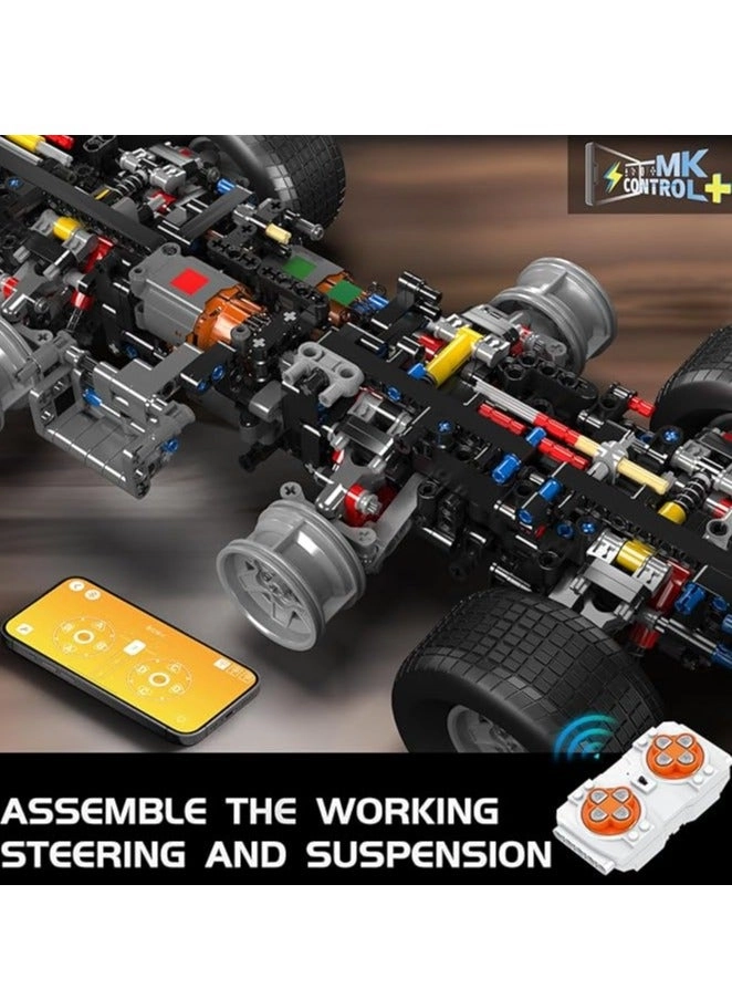 Off-Road Pickup Trucks (13088) - MOC Shaman 8x8 ATV APP Remote Control