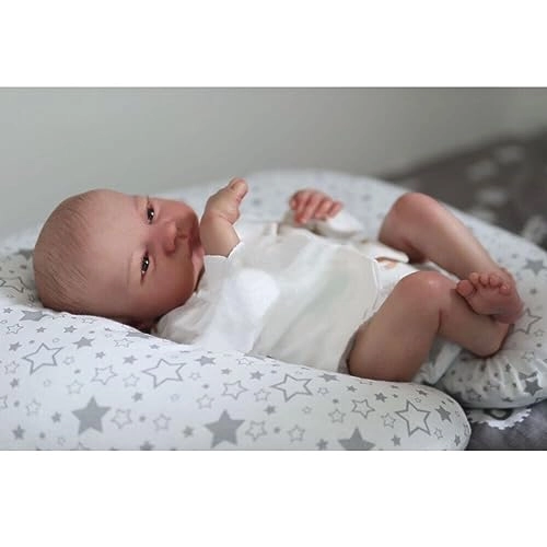 Levi Reborn Baby Doll - 19 inches Silicone Ages 3+ Gift set