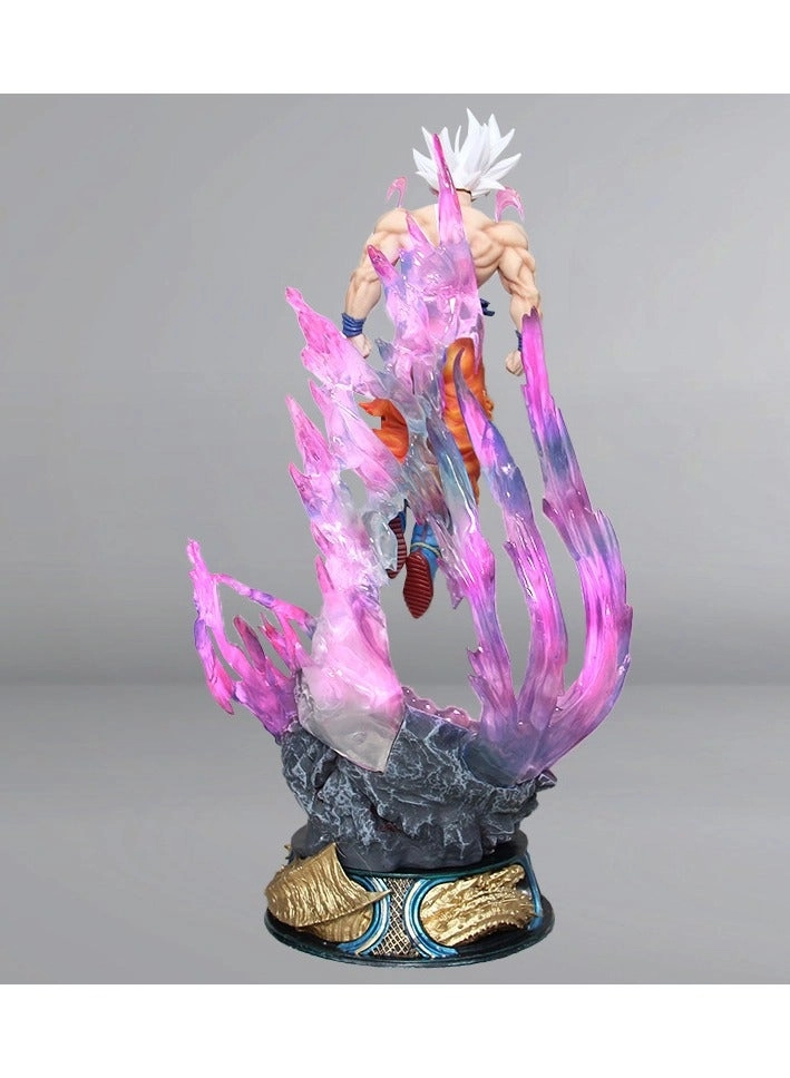 Ultra Instinct White-Haired Goku - Dragon Ball (25 cm) (QQ0717)