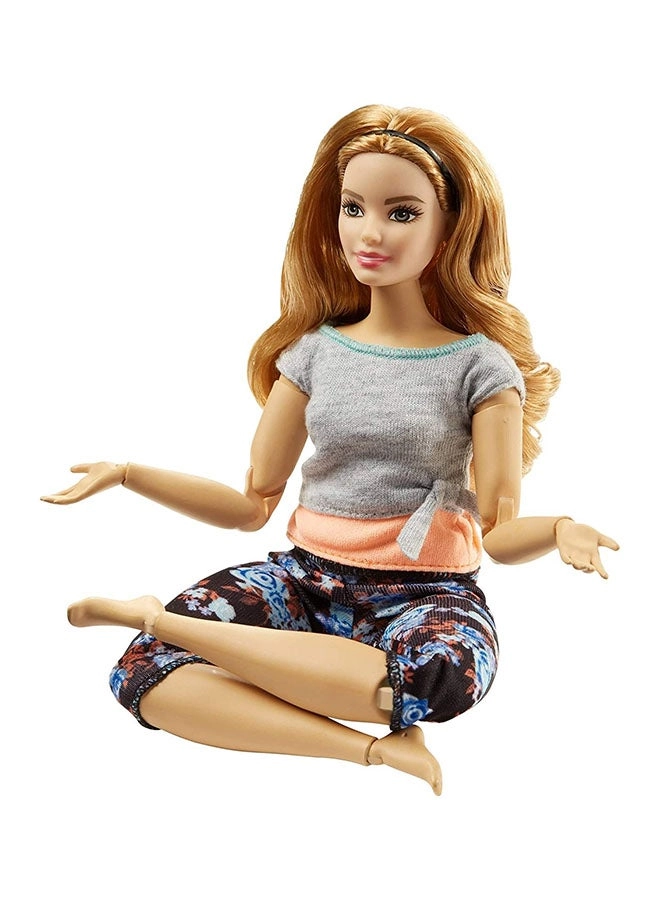Barbie Made to Move Doll - Multi-Colour 22 joints Ages 3+