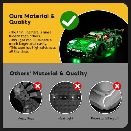 LED Light (42224) - Compatible with Lego Touch version