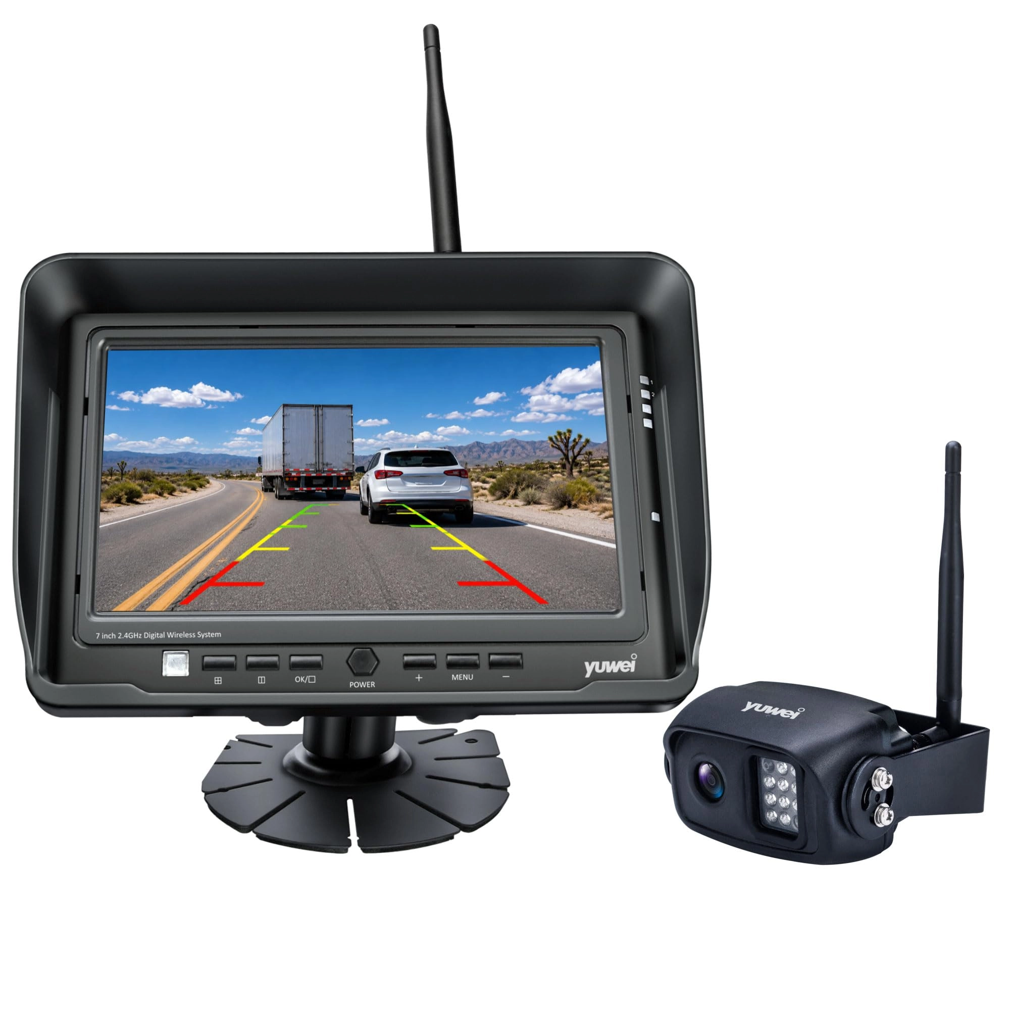 Guangzhou Forsafe Electronics Technology Co.,Ltd Digital Wireless Backup Camera System - Night vision Wireless 1080P