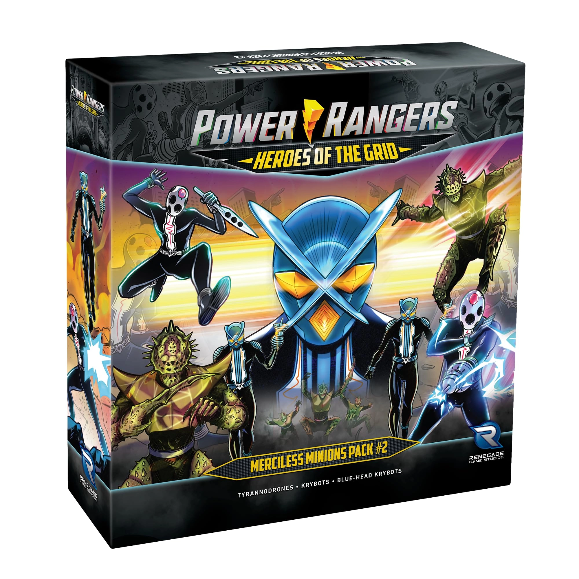 Renegade Game Studios Power Rangers Heroes of The Grid: Merciless Minions Pack #2