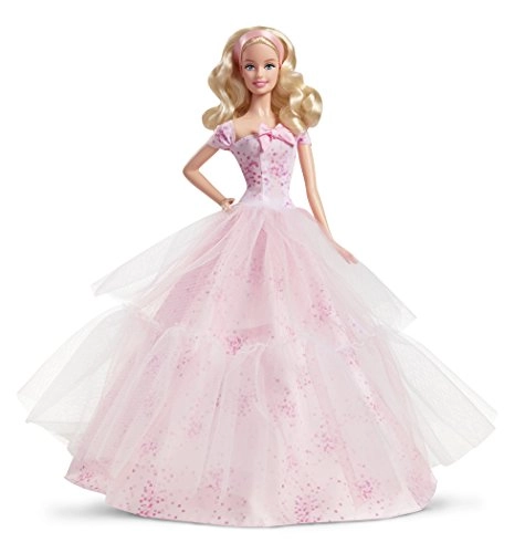 Barbie Birthday Wishes Doll - 13-inch Blonde Gown Ages 6+