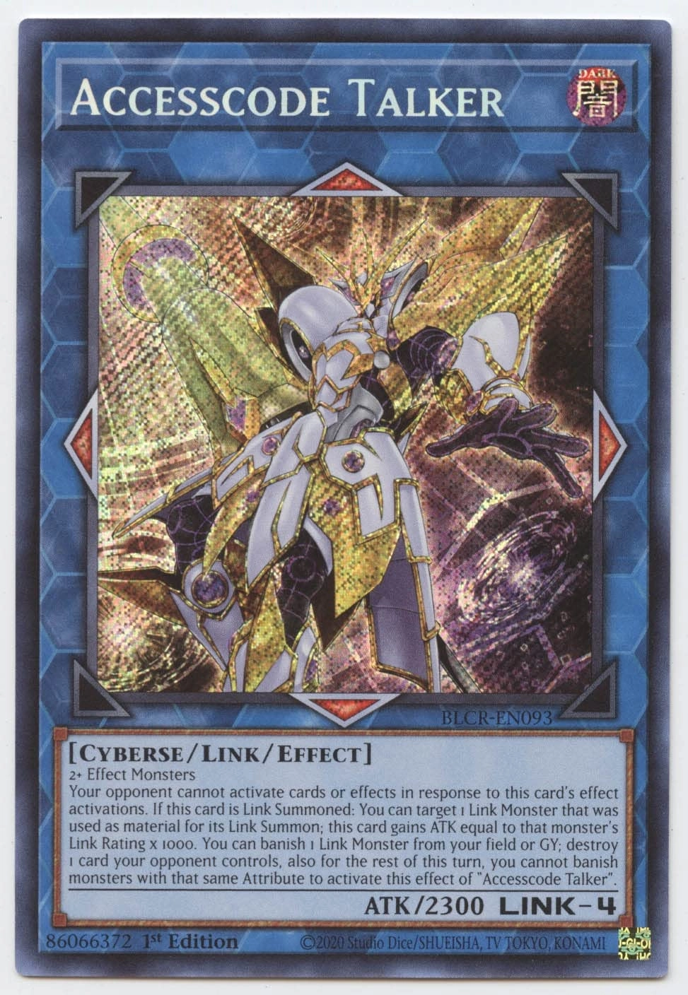 Yu-Gi-Oh! Accesscode Talker BLCR-EN093