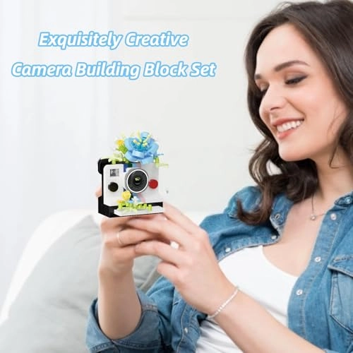 Blue Flowers Camera - 247 pcs