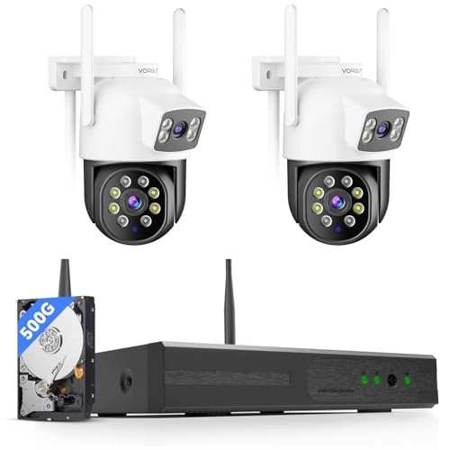 Wireless Security Camera System - 2pcs 16CH 2K