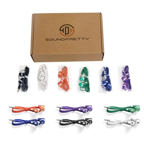 SPT-6MIX Wired Earbud 6 Pack