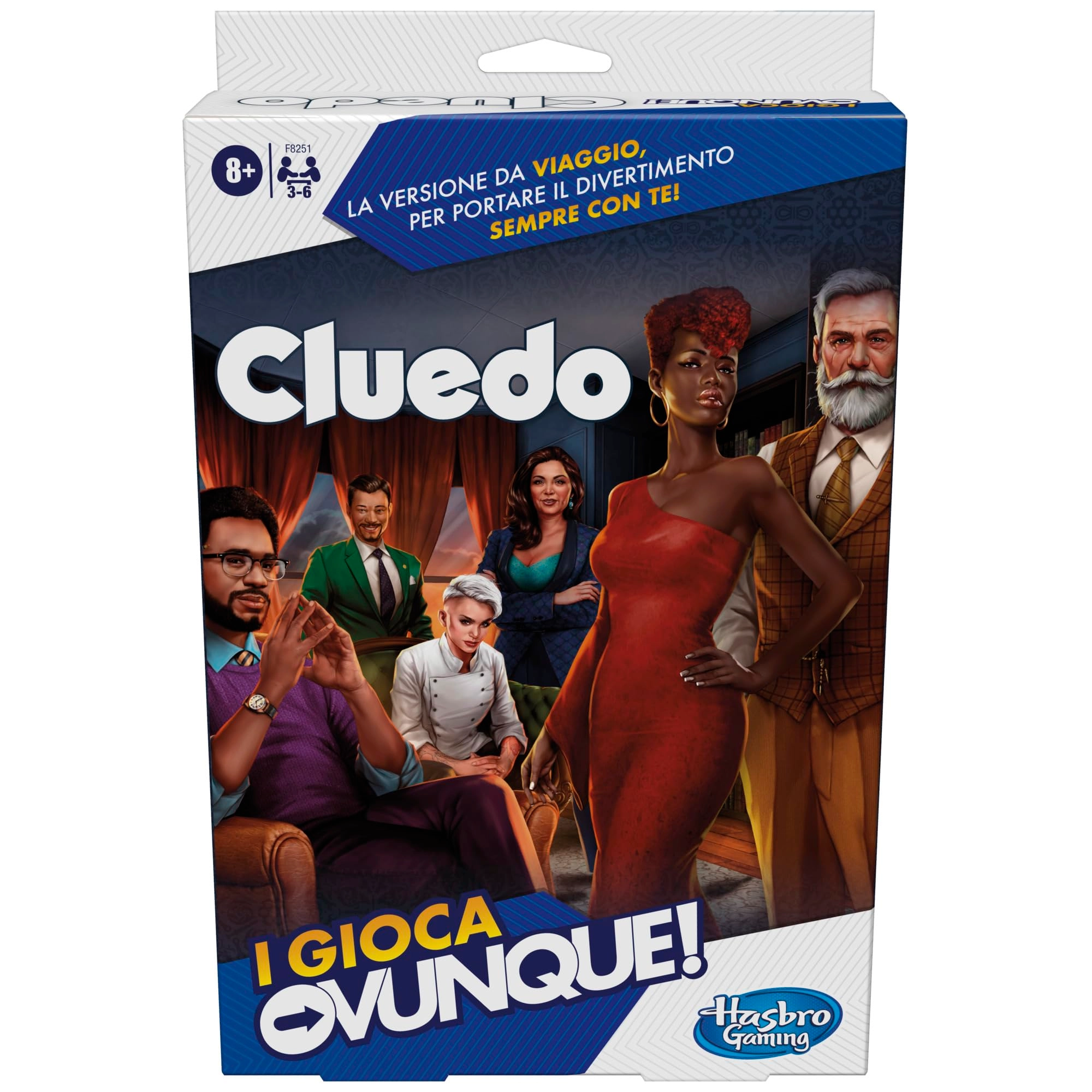 Hasbro Cluedo: I Play Everywhere (Italian)