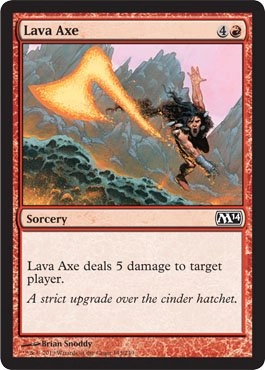Wizards of the Coast Lava Axe M14-143