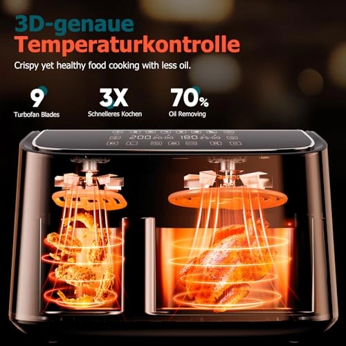 Dual Air Fryer AFD-6300A