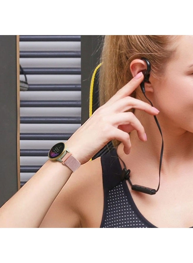 3 Pack 22MM Stretchy Nylon Watch Band for Amazfit GTR 4/GTR 3 Pro/GTR 3/GTR 2/2e/GTR 47mm, Garmin Vivoactive 4, Venu 2, Forerunner 255, Samsung Galaxy Watch 3/Galaxy Watch 46mm, Gear S3, Fossil Gen 5E, Ticwatch Pro 3, Huawei Watch 3, GT 2 46mm/GT3 46MM, Polar Vantage M