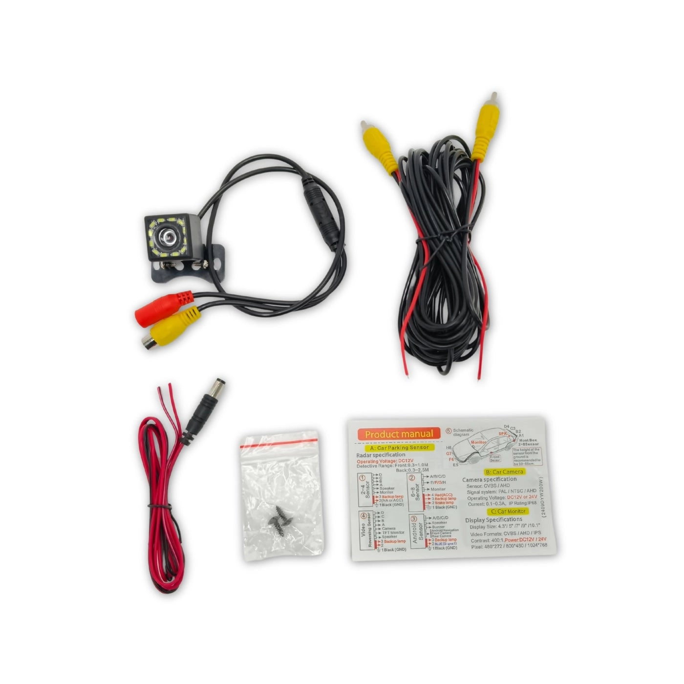 Backup Camera - Night Vision RCA