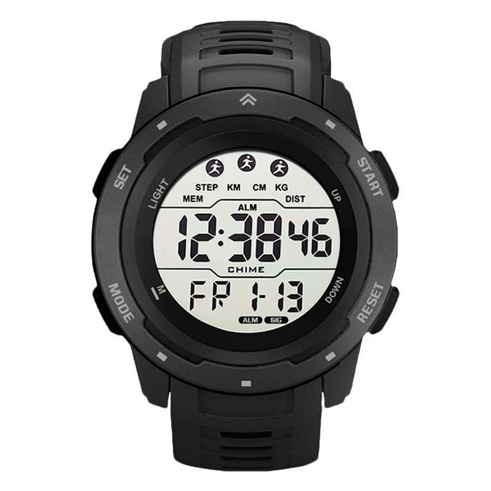 Digital Sports Watch 50.49mm ABS Plastic