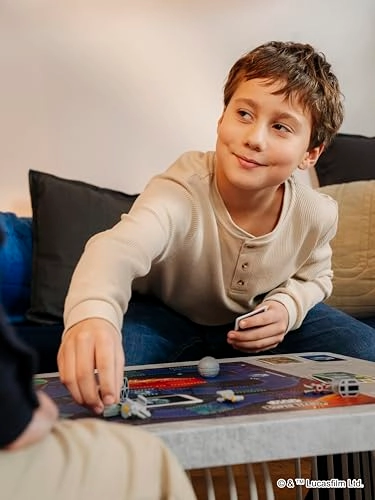 Star Wars Super Teams Space Race - Card Game with Miniatures (Italian)