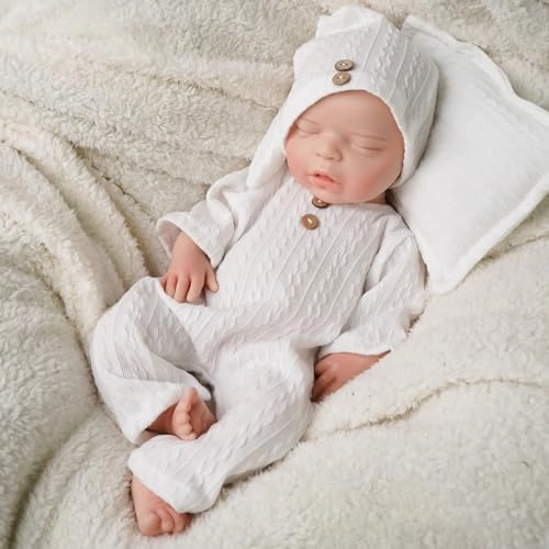 Reborn Baby Doll - 11.8in Silicone Boy Ages 3+