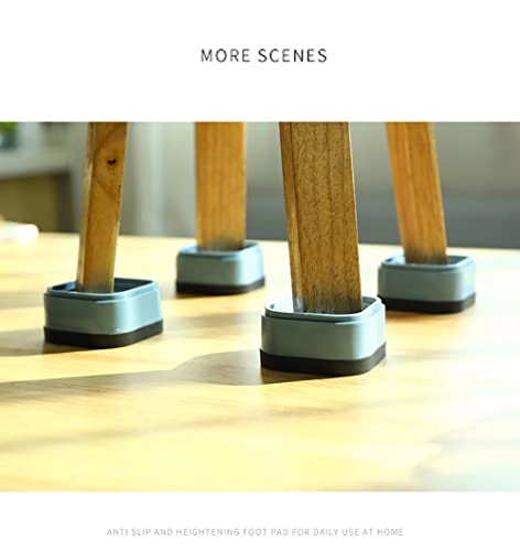 Shock And Noise Canceling Feet Pads - TPR+PP 7*7*3.5cm