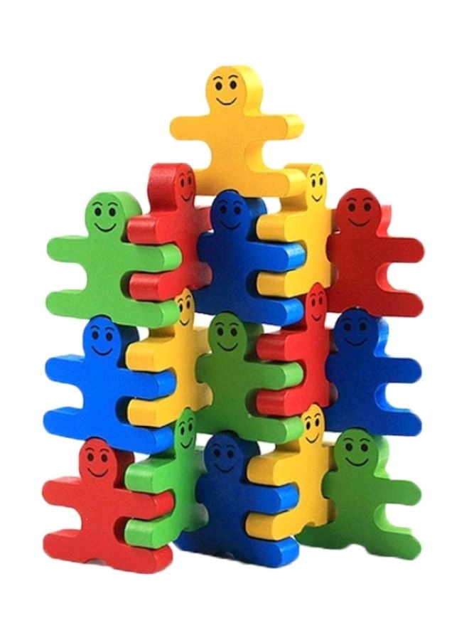 Wood Building Blocks Stacker Game