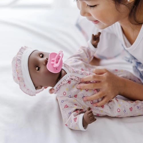 Gabrielle Poseable Baby Doll - 12-inch Romper and Hat