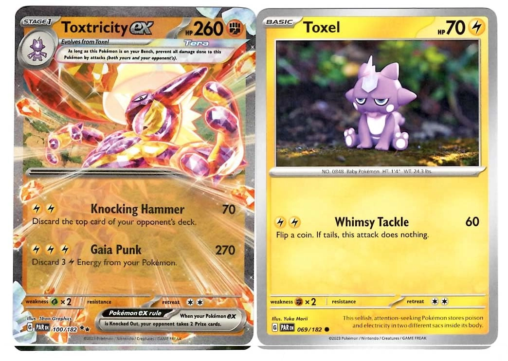 Pokémon Toxtricity ex 100/182