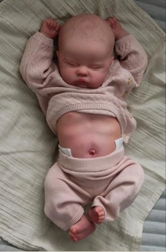 Quinbee Reborn Baby Doll - 19 inch Full Vinyl Ages 3+