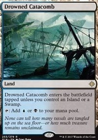 Wizards of the Coast Magic: The Gathering Drowned Catacomb - Ixalan 10330052