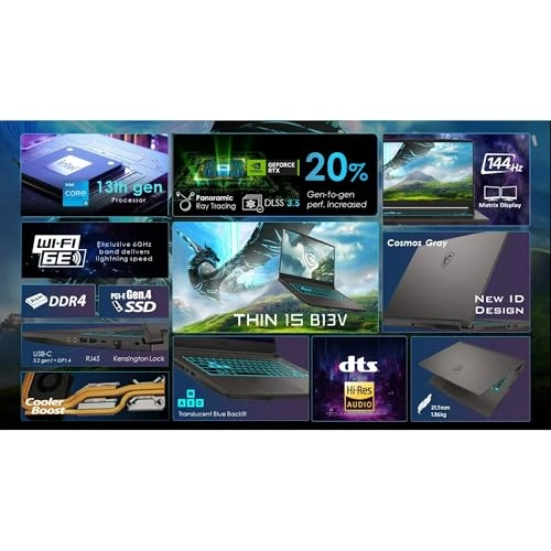 Thin 15 Thin 15 - 15.6'' Core i5-12450H 32GB DDR4 1TB SSD