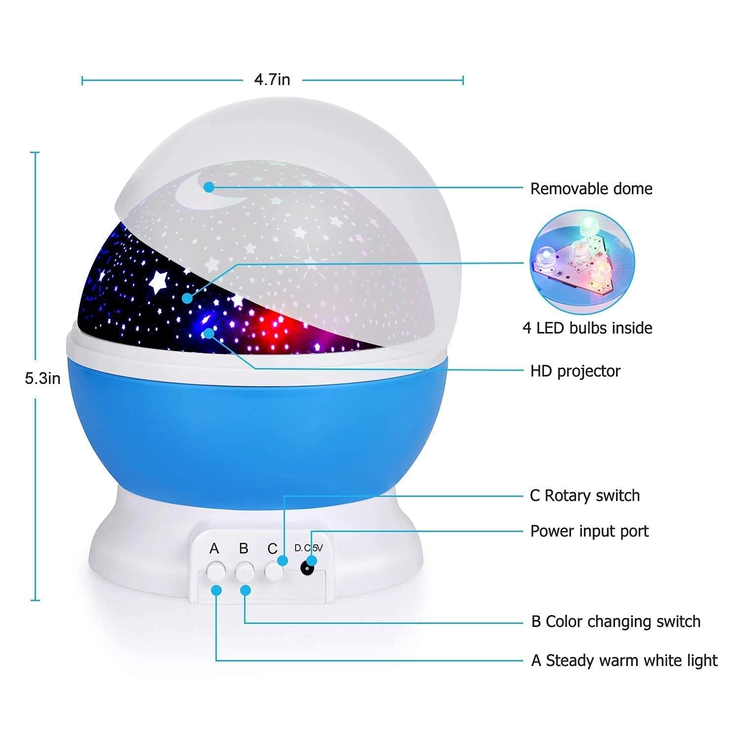 Star Light - Projector light Multicolor