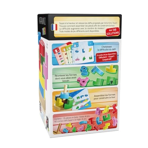 Katamino Tower Wooden Puzzle (GZKT)